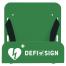 DefiSign wandbeugel AED
