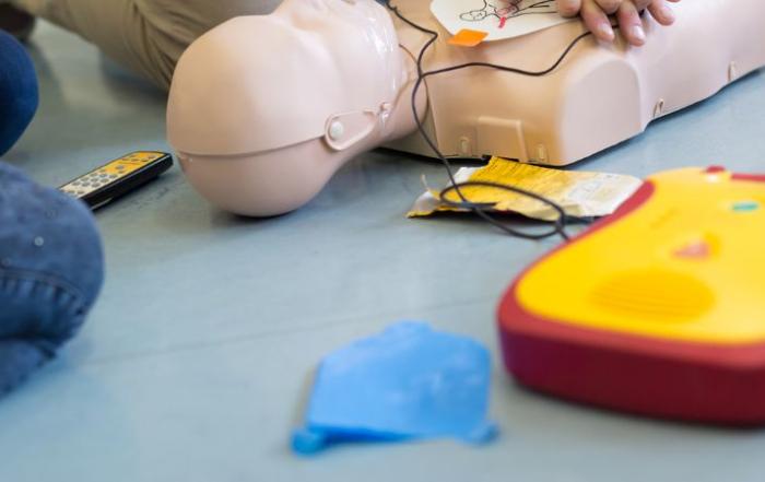 Wat doen bij foutmelding AED