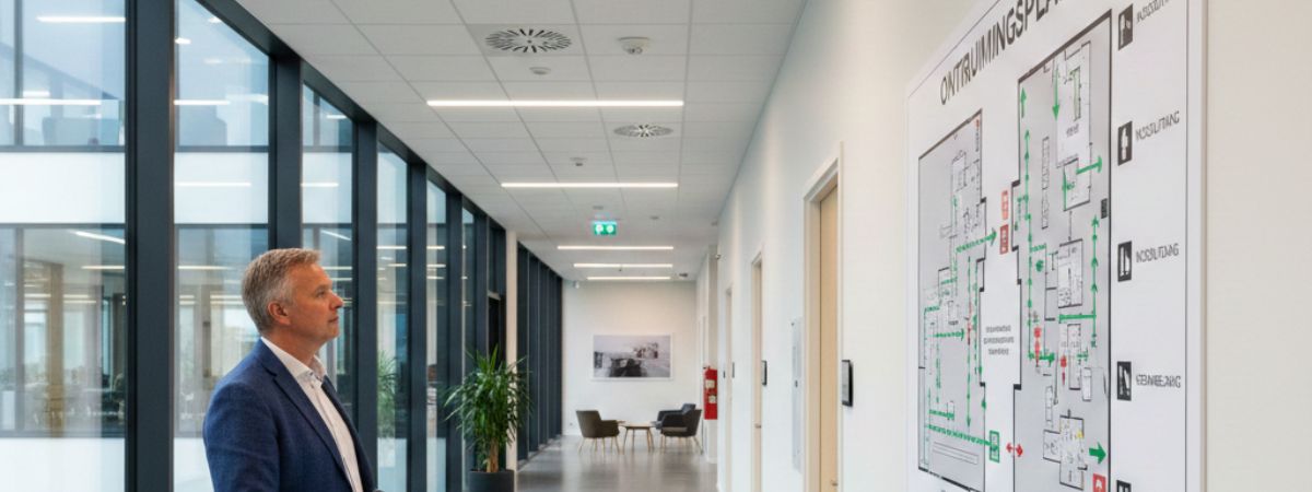 Controle ontruimingsplattegrond